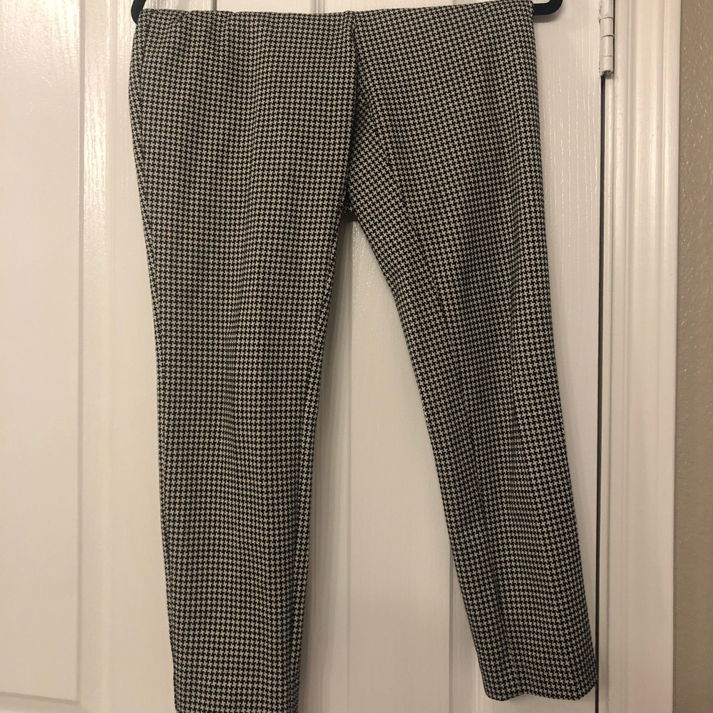 Theory Houndstooth Dress Pants